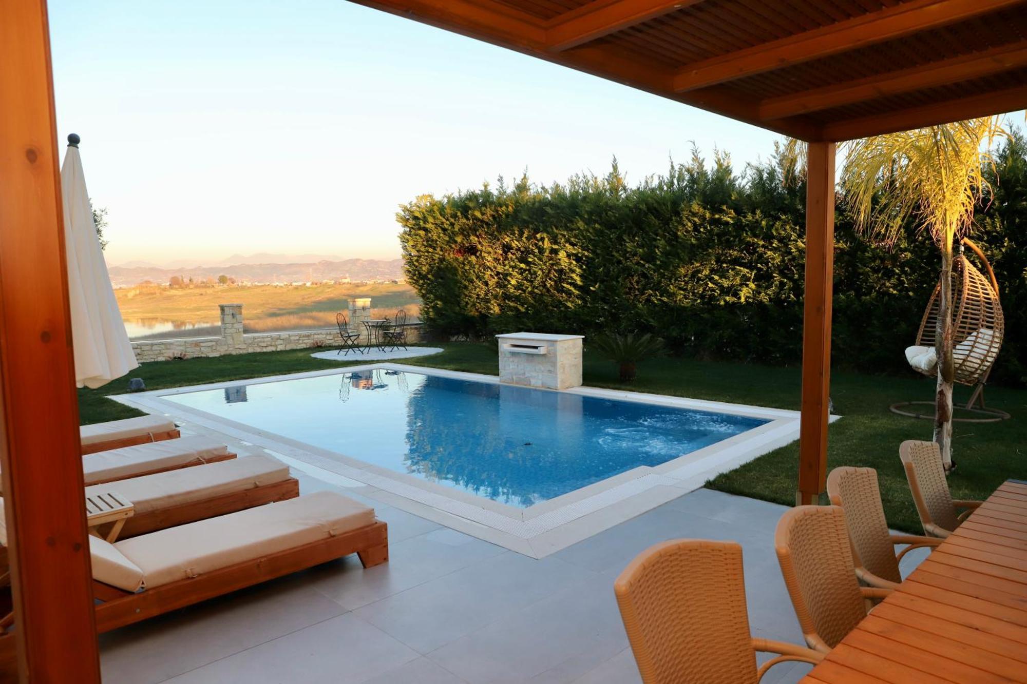 Green Villa With Private Pool Durrës Exterior foto